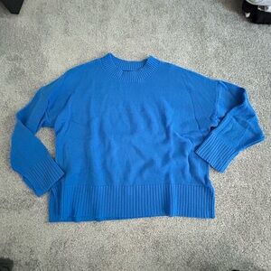 Sonoma Men's Vibrant Blue Crewneck Sweater
